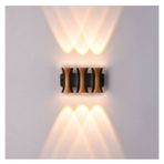 6 Watt Gün Işığı Ledli Dış Mekan, Bahçe, Teras, Balkon, Kamelya, Veranda Apliği, Bahçe Duvar Armatür