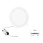 6 Watt Slim Yuvarlak Led Panel Sıvaaltı Driver Dahil