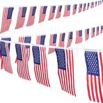 60 ADET Amerikan bayrağı, Bağımsızlık Günü Afişi Amerikan Bayrağı, 150 m Amerikan bayrağı Afiş, Dış Mekan, Vatanseverlik Etkinlikleri, Spor, Bar Dekorasyonları için çok uygun