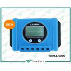 60 Amper 12/24/48v Solar Pwm Şarj Kontrol Cihazı Lexron