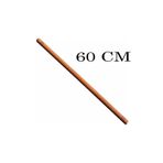 60 CM Ahşap Hamur Yufka Açma Oklava Şekillendirici