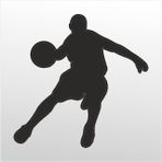 60 cm Basketbol Folyo Sticker