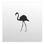 60 cm Flamingo Folyo Sticker