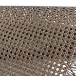60 cm Genişlik Plastik PE Rattan Kayış Rulosu, Mobilya, Sandalyeler, Dolaplar, Tavanlar ve Kendin Yap Projeleri için Koyu Kahverengi Örgülü Çubuk Malzemesi (16 x 394 inç)