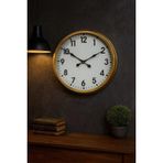 60 Cm Gold Metal Dekoratif Duvar Saati