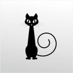 60 cm Kedi Folyo Sticker