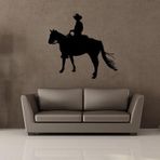 60 cm Kovboy Folyo Sticker