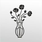 60 cm Lale Folyo Sticker