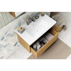 60 Cm Pergamon Royal Meşe Banyo Dolabı Takımı Batı Banyo