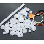 60 Parça Plastik Dişli Seti RC Çark Arduino