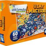 60 Parca Puzzle Uzay Macerasi