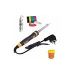60 Watt Leyim Seti Topraklı Kaliteli Lehim Tabanca Tüp Set Kalem Havya Makinesi 4 Parça Tamir Set