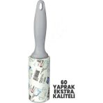 60 Yaprak Titiz Rollo Tüy Toplama Rulosu - Ekstra Güçlü Toz Toplama Rulosu - Kaliteli Tüy Toplama