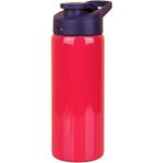 600 ml Paslanmaz Çelik Spor Kapak Su Matarası Okul Outdoor Bpa Içermez - Kırmızı