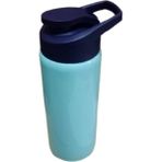 600 ml Paslanmaz Çelik Spor Kapak Su Matarası Okul Outdoor Bpa Içermez - Turkuaz