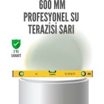 600 mm Su Terazisi Sarı Dayanıklı Gövde Hassas Ölçüm Nemere - 1 - Renkli