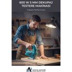 600 W 5 mm Dekupaj Testere Makinası
