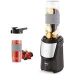 600 W Kişisel Blender, Siyah Renk, Pratik ve Şık Tasarım - Ahşap