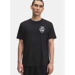 6004143-001-UA 60/40S SPORTS WM SS Siyah Bisiklet Düz Erkek T-Shirt