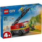 60463 LEGO City Merdivenli Itfaiye Kamyonu 82 Parça +4 Yaş - Renkli