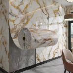 60Cm X 3 Metre Tek Parça Yapışkanlı Rulo Aeno Mix Duvar Paneli Kağıdı Silinebilir Salon Ofis Tx-121