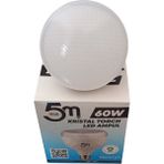 60W Kristal LED Ampül (Beyaz Işık) 6500K/5400 Lümen