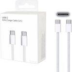 60W Pd Hızlı Şarj Kablosu, Usb-C To Usb-C 1m Örgülü Type-C Kablo, iPhone 15/16, Samsung S24/S23, iPad Pro ve Usb-C Cihazlarla Uyumlu
