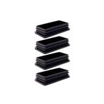 60x120 Mm Plastik Dikdörtgen İçe Geçme Profil Tapası (kutu) (4 Adet)