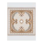 60X60 CM KARE BRONZ RENK SARAY TAVAN GÖBEK gri 60 x 60