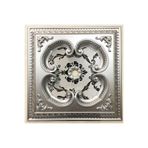 60X60 KARE GÜMÜŞ RENK SARAY TAVAN GÖBEK GÜMÜŞ 60 x 60