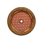 60X60 OVAL KAHVE RENK SARAY TAVAN GÖBEK KAHVE 60 x 60