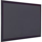 60X90 cm Siyah Çerçeveli Tahta, Tebeşirli Yazı Tahtası, Şık ve Kullanışlı Tasarım - Ahşap - Seçenek 1