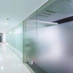 61 cm x 1 Metre Gümüş Frosted Cam Kumlama, Ofis, Duşakabin ve Balkon Camı Buzlu Kaplama Folyosu - 61 x 100 cm