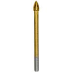 6172 Ok Tipi 4 Elmaslı Cam Fayans Delme Matkap Ucu 6 Mm