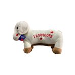 62203 PELUŞ 45 CM AŞIK KÖPEK YASTIK -HLY