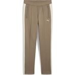629798-93 Puma T7 Always On Slim Trackpants Kadın Eşofman Altı Sütlü Kahve