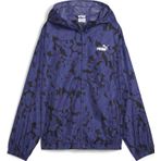 629905-46 Puma Ess Nature 2.0 Relaxed Kadın Yağmurluk-R&amp;uuml;zgarlık Lacivert
