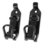 62lbs Ağırlık Kapasitesine Sahip Metal Kauçuk Kelepçe Montaj Kiti, çatı rafı Kürek Montajı Için 2pcs Alet Tutucu Kelepçe, Evrensel Boyut (kırmızı) (ORANGE) (BLACK)
