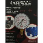 Ø63 mm Alttan Bağlantılı, Kuru Tip, 0-600 Bar Ölçüm Manometresi - Seçenek 1