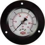 Ø63 mm Ön Flanşlı Kuru Tip Manometre, 0-6 Bar Ölçüm Aralığı - Seçenek 1