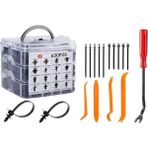 630 Adet Trim Klips Seti – Oto Panel, Kapı Döşeme, Tampon ve Pervaz Için Evrensel Raptiye Ba� - Çok Renkli