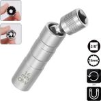 6380 Mıknatıslı Oniki Köşe Mafsallı 3/8" Buji Lokması 16 mm