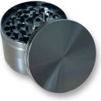 63MM Metalik Gri Grinder Premium 4 Katmanlı Çinko Alaşım Manuel Kahve Baharat Öğütücü Parçalayıcı