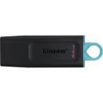 64 Gb Kingston Dtx/64Gb Usb 3.2 D.trv.exo (Black+Teal) Flash Bellek
