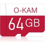 64 GB O-Kam Hafıza Kartı Faster Transfer Speed Class 10 4k Video Kayıt - 64GB