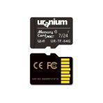 64 Gb Uranıum Urtf64g Mıcro Sd Card U3 7/24 Surveıllance 100/40Mbs Industrıal Hafıza Kartı