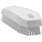 (6440, Beyaz) - Vikan 64405 Tırnak Fırçası, Polyester, 2,5 cm - 2,5 cm x 10 cm - 1,3 cm, Beyaz