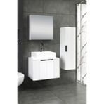 65 cm Chester Banyo Dolabı + 30 cm Boy Dolabı - Beyaz