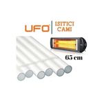 65 cm Infrared Ufo Isıtıcı 23MM Soba Camı