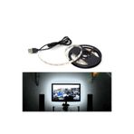 65 İnç 165 Ekran Beyaz Renk Tv Arkası 5 V Usb Li Şerit Led